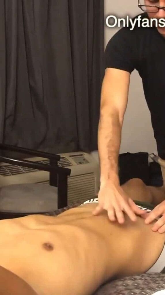 Passionlatinoboys massage escalates into handjob blowjob and cum